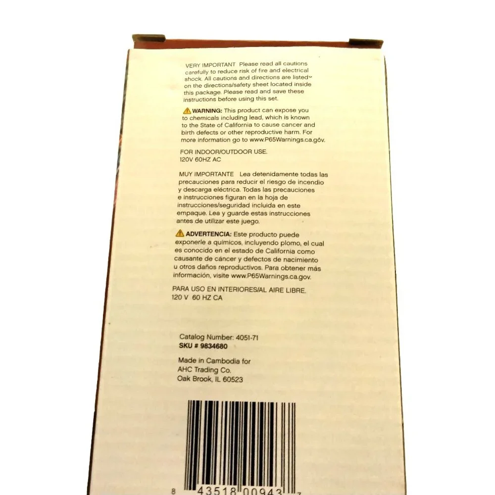 Celebrations Mini String Lights Multicolored 50 Ct Wedding Patio Deck 10 Ft